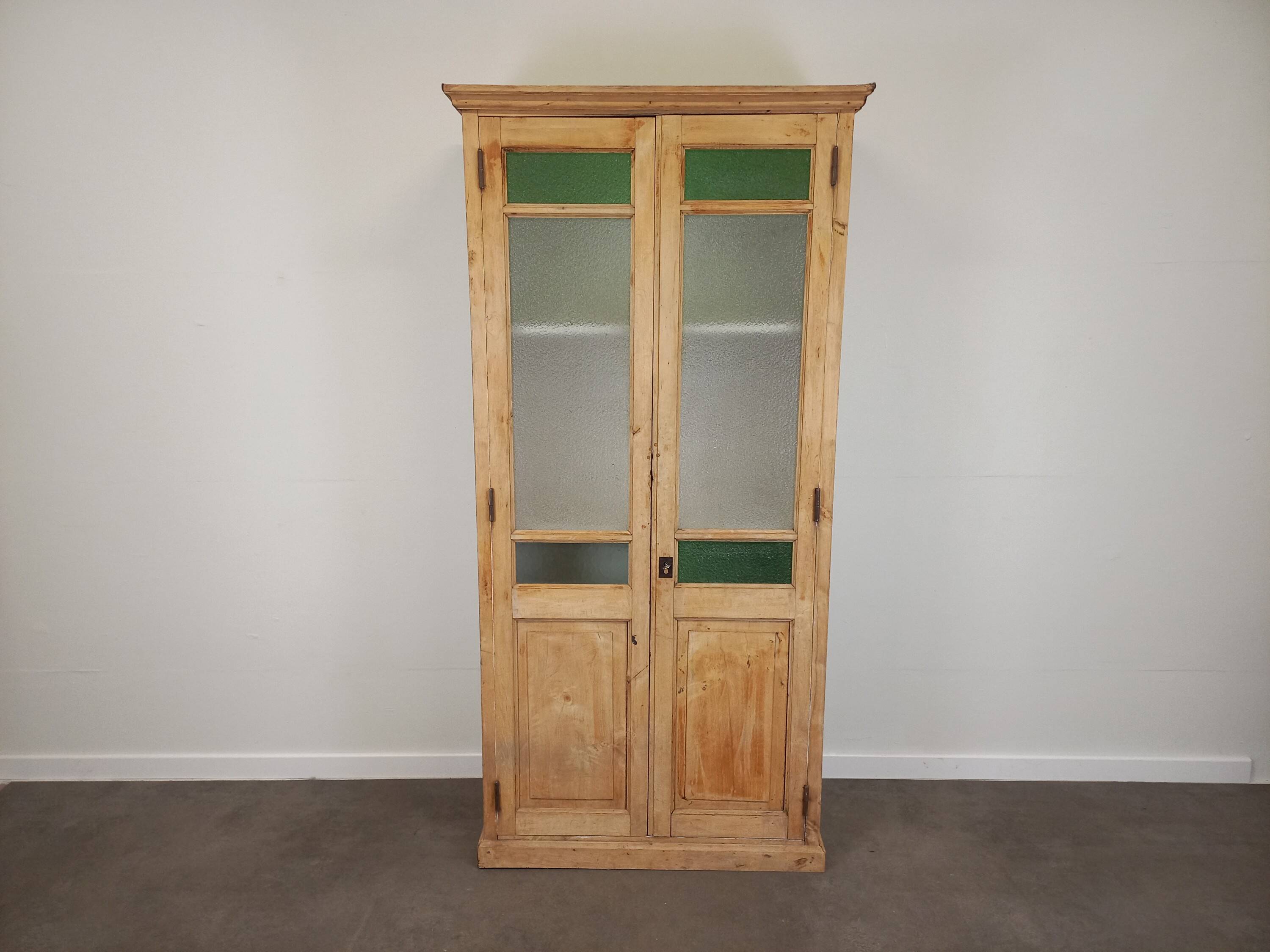 Parisian glass cabinet