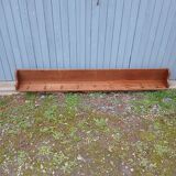 Very large antique wooden shelf/pot rack