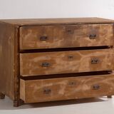 Ancienne commode en bois massif (c.1920) #60