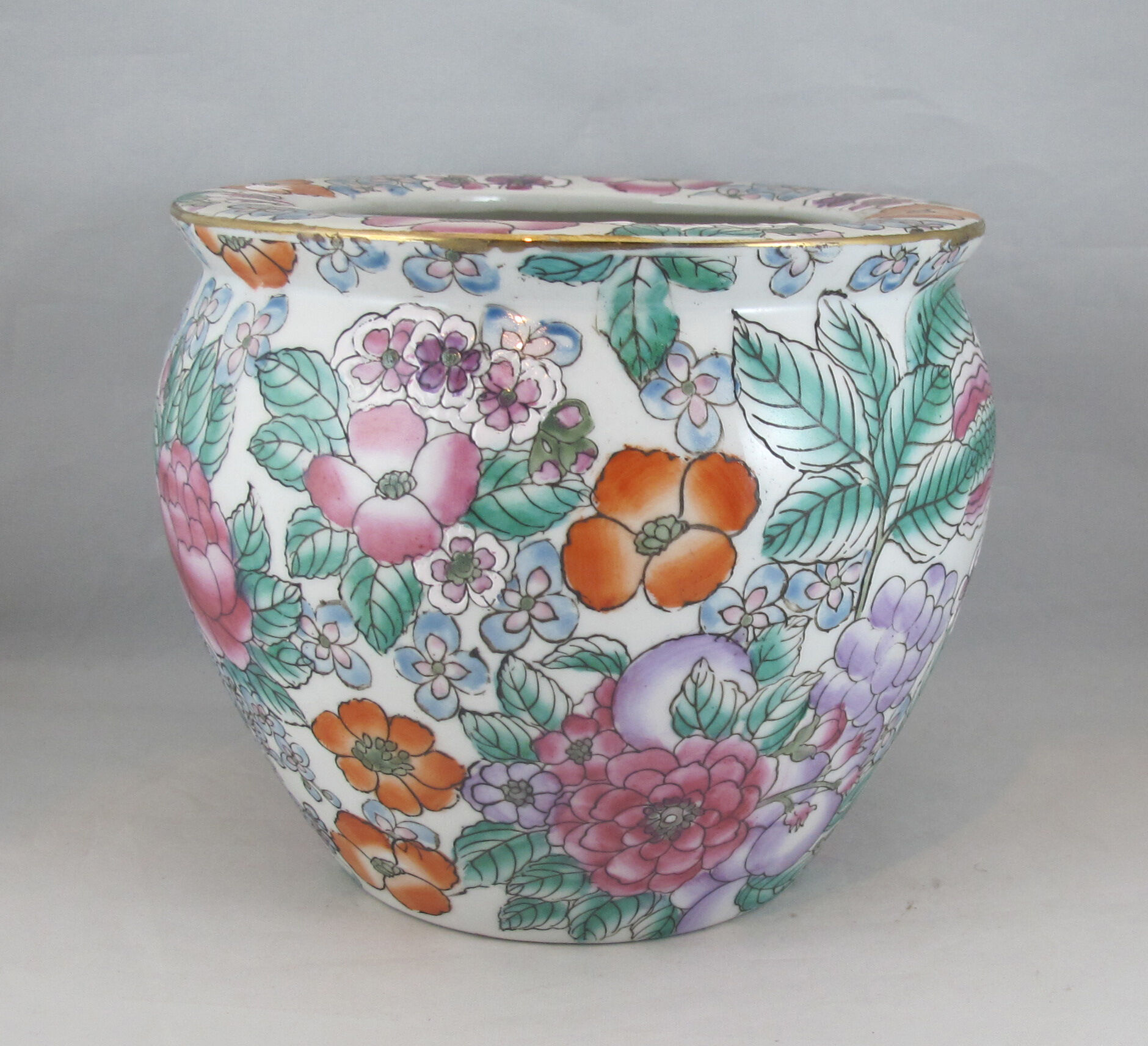 Cache pot en porcelaine Chinois Chine