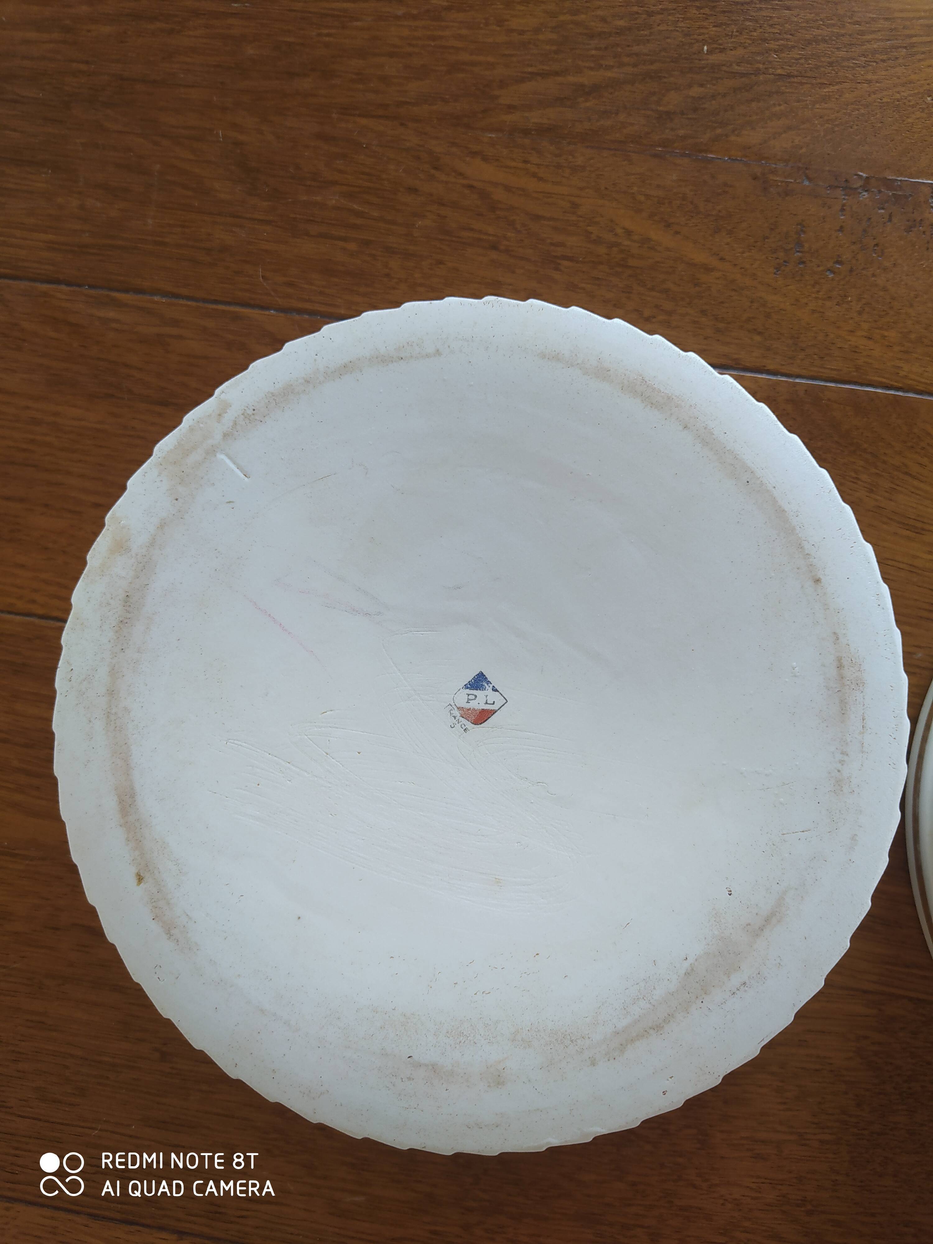 Set of 3 Limoges porcelain bowls