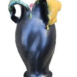 Lunetta Vallauris Tricolor Vintage Vase