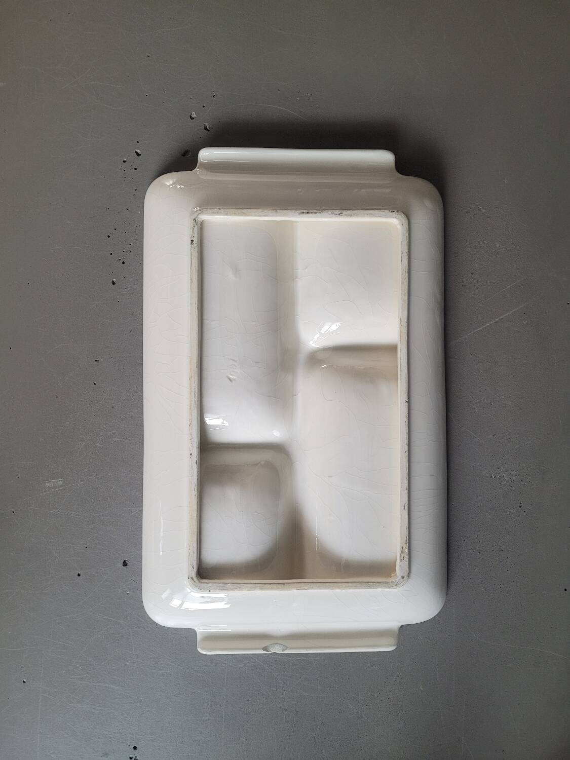 Vintage ceramic appetizer tray