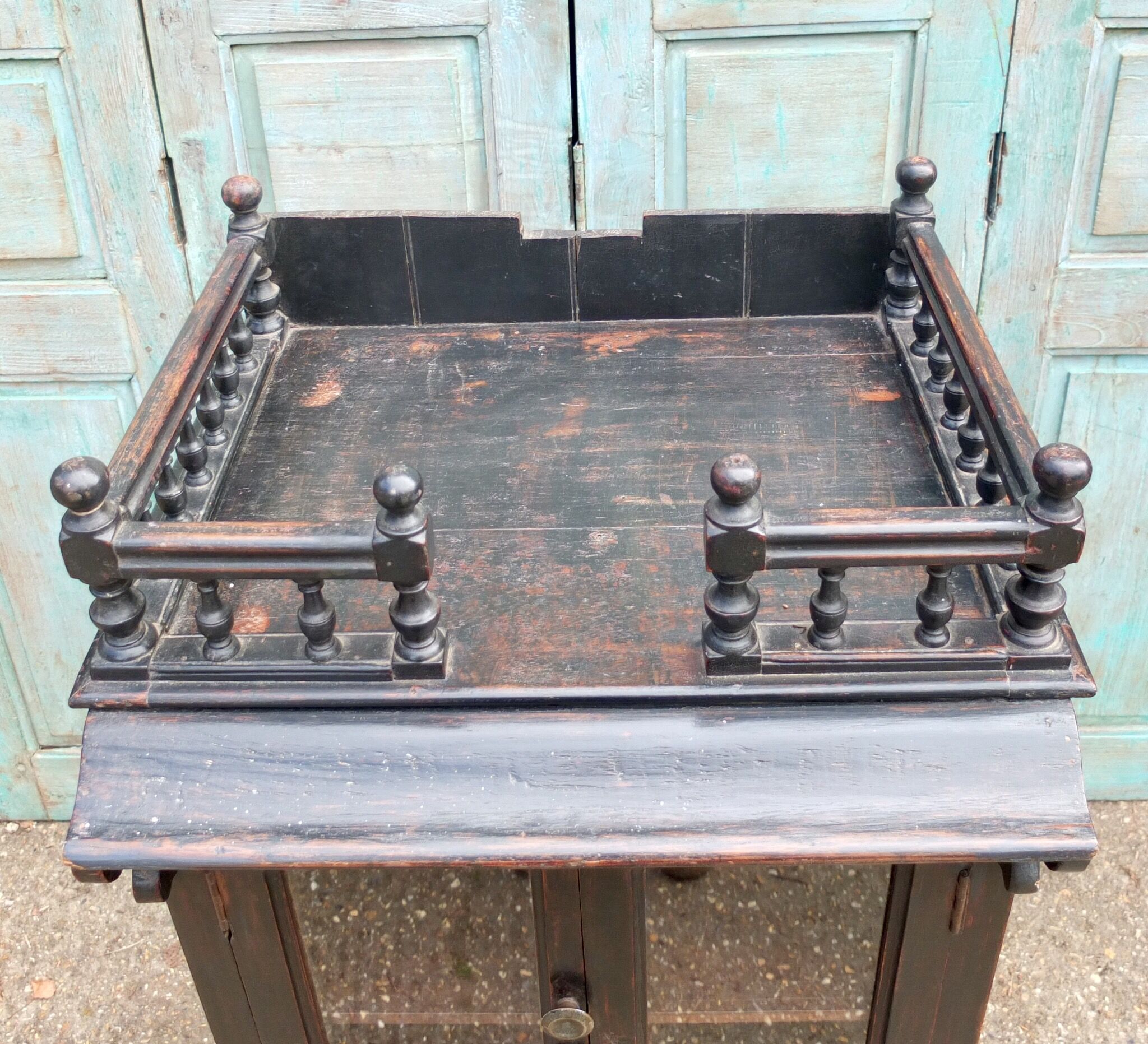 Antique Indian Wooden Cupboard