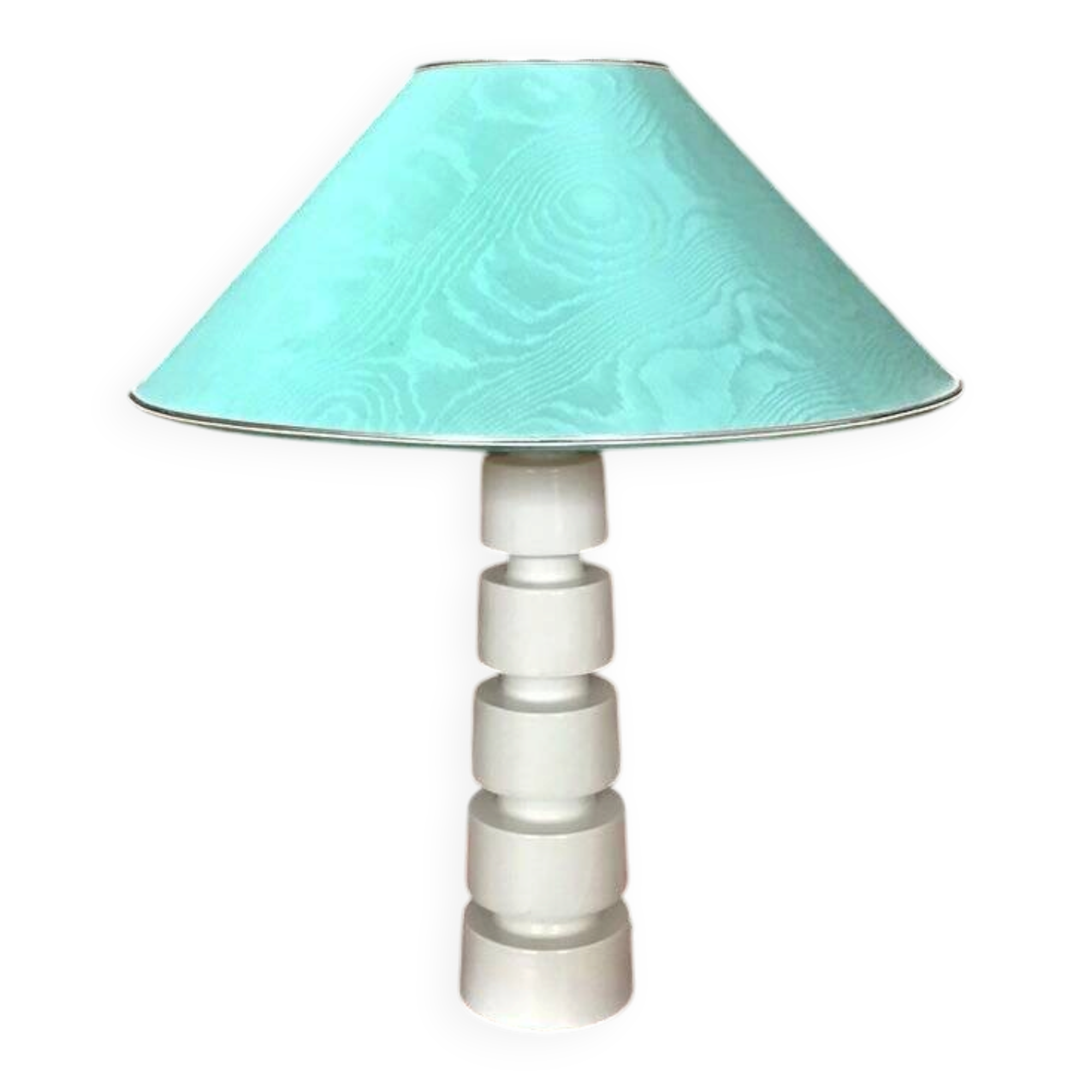 Sculptural Glazed Ceramic Art Table Lamp, Germany 1960s