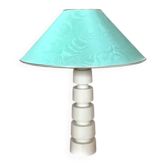 Sculptural Glazed Ceramic Art Table Lamp, Germany 1960s