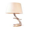 Lampe de table en laiton formes organiques années 60