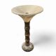 Pegasan Alabaster table lamp / chalice lamp / Spain - 70's