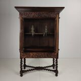19th Century Carved Colonial Cabinet – Dutch East Indies