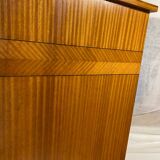 Vintage wardrobe with compass feet from the 60s