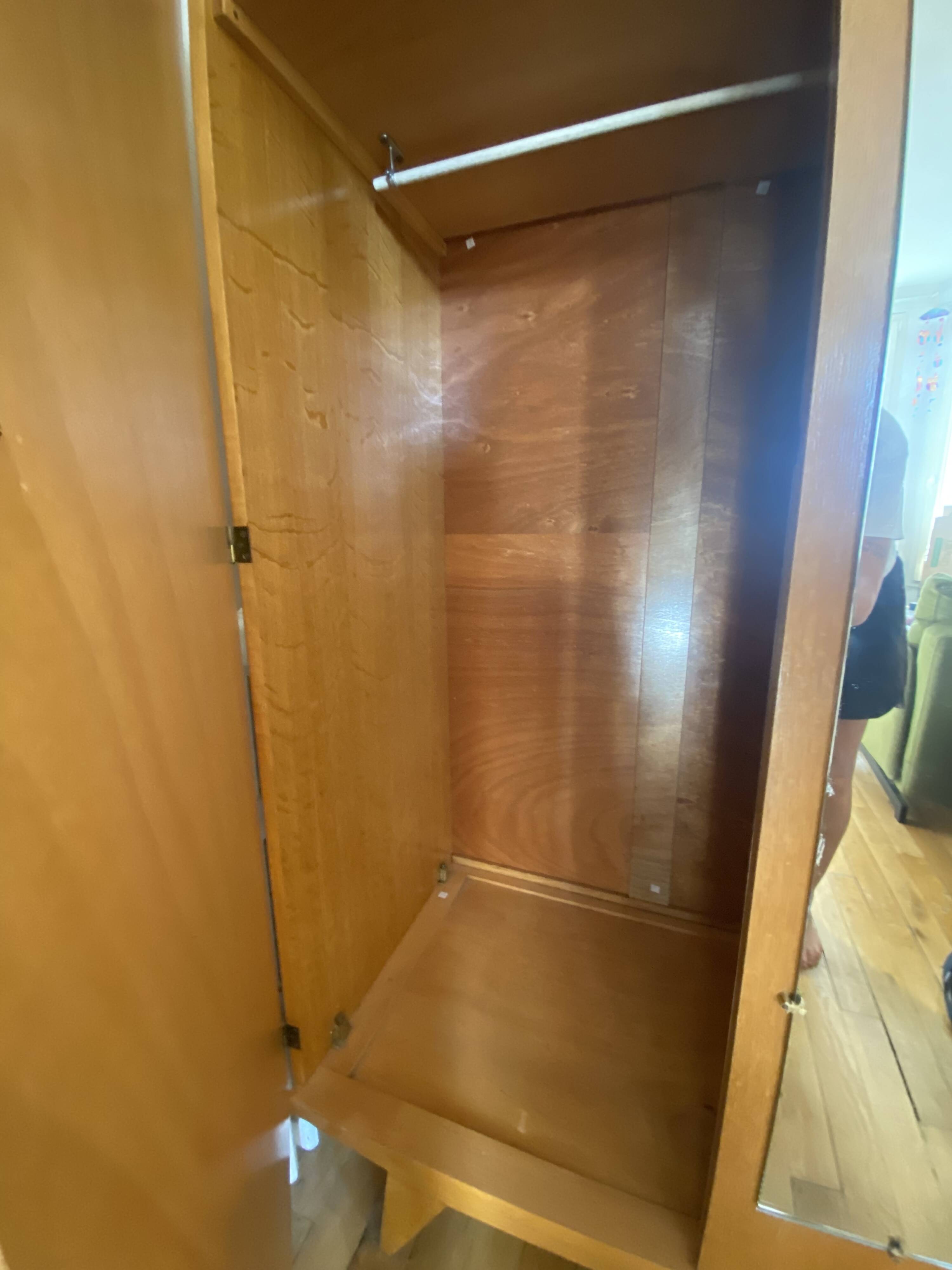 Vintage Wooden Wardrobe