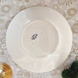 6 iron earth dessert plates lot 4