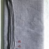 Old Harvest Tablecloth in Pure Lilac Dyed Hemp