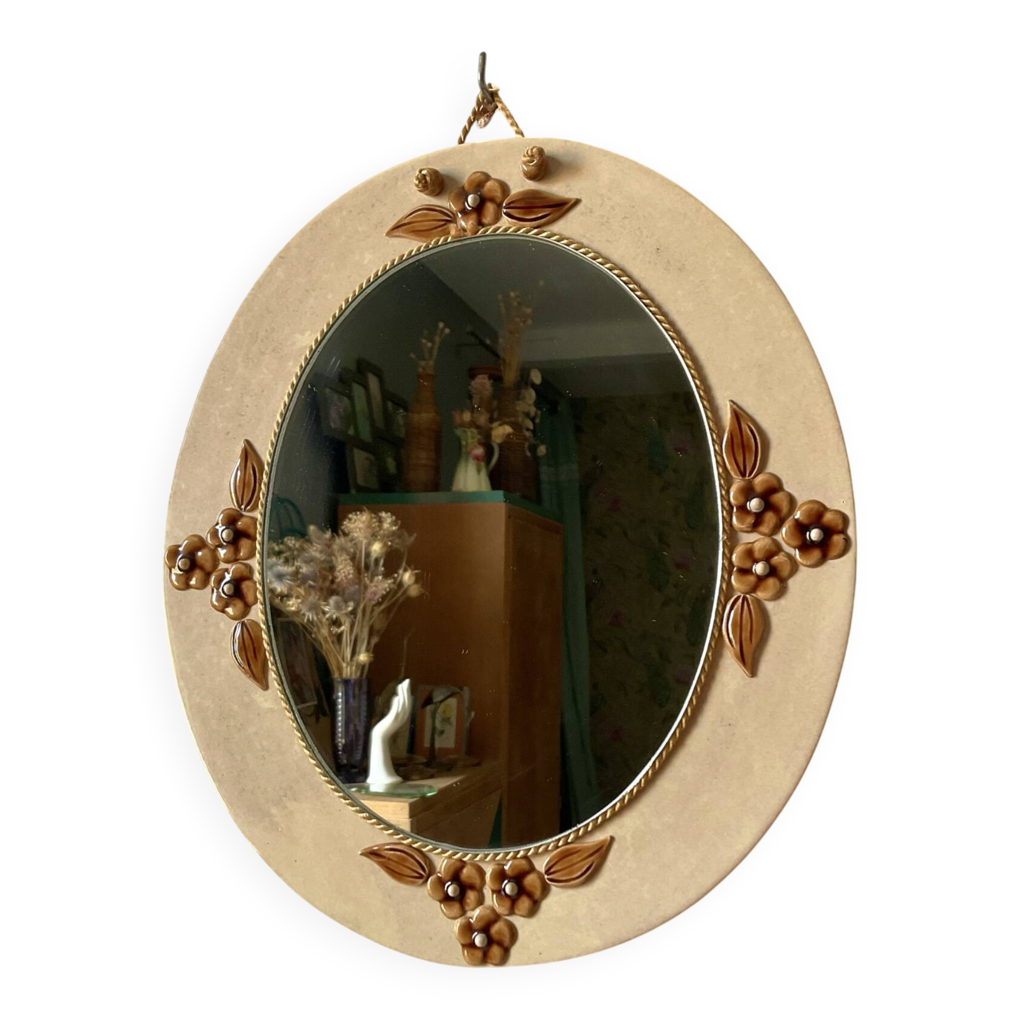 Miroir en céramique
