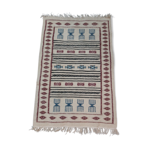 Tapis fait main en pure laine