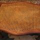 Seating stool styling colonial style solid wood sitting canne late 19th
