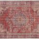Vintage Turkish rug from Oushak, handwoven 182x276 cm