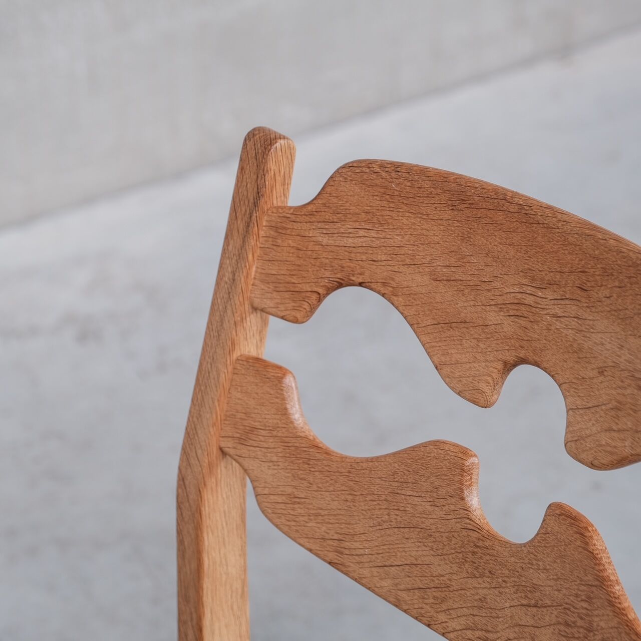 8 oak mid-century danish dining chairs