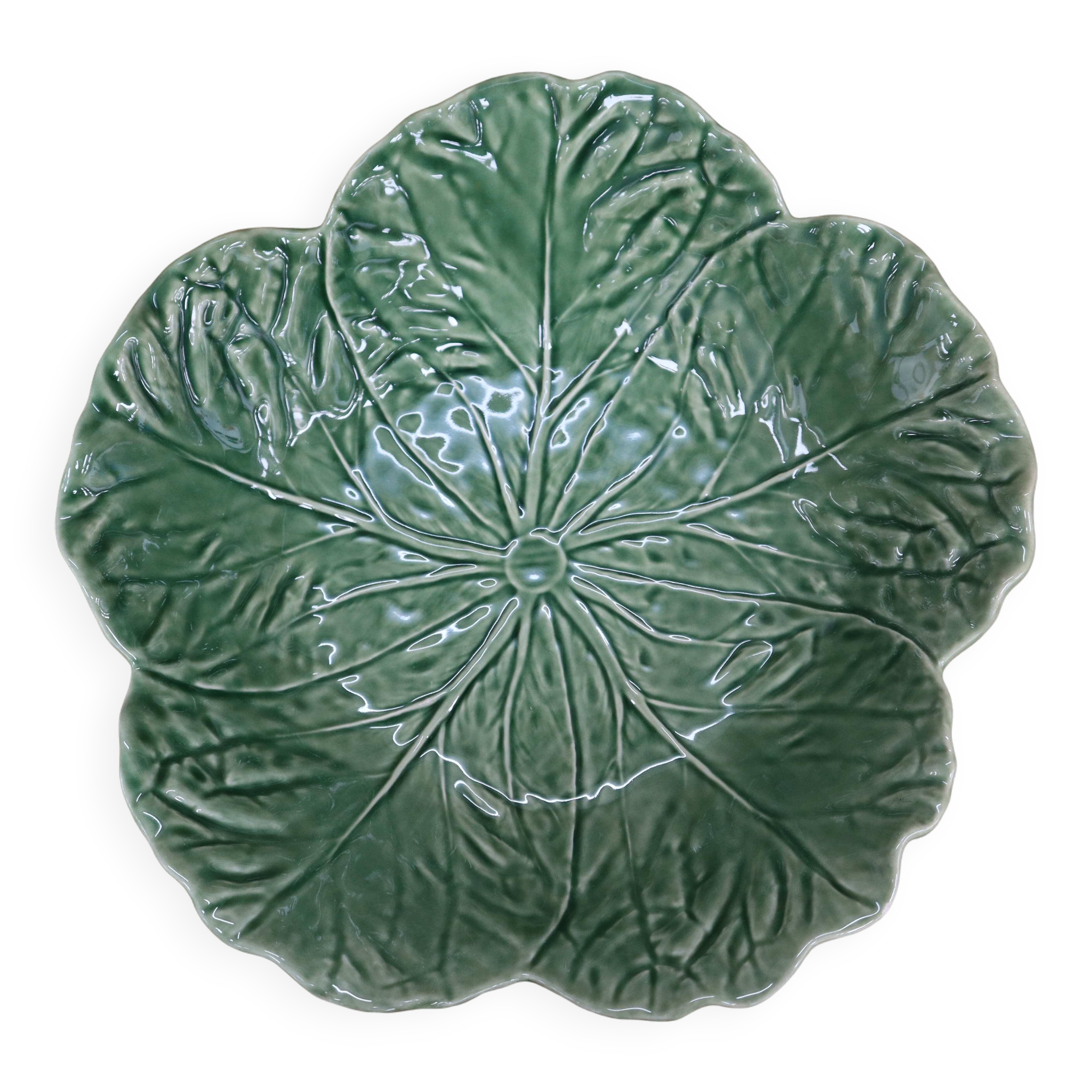 Cabbage salad bowl Bordallo Pinheiro made in Portugal