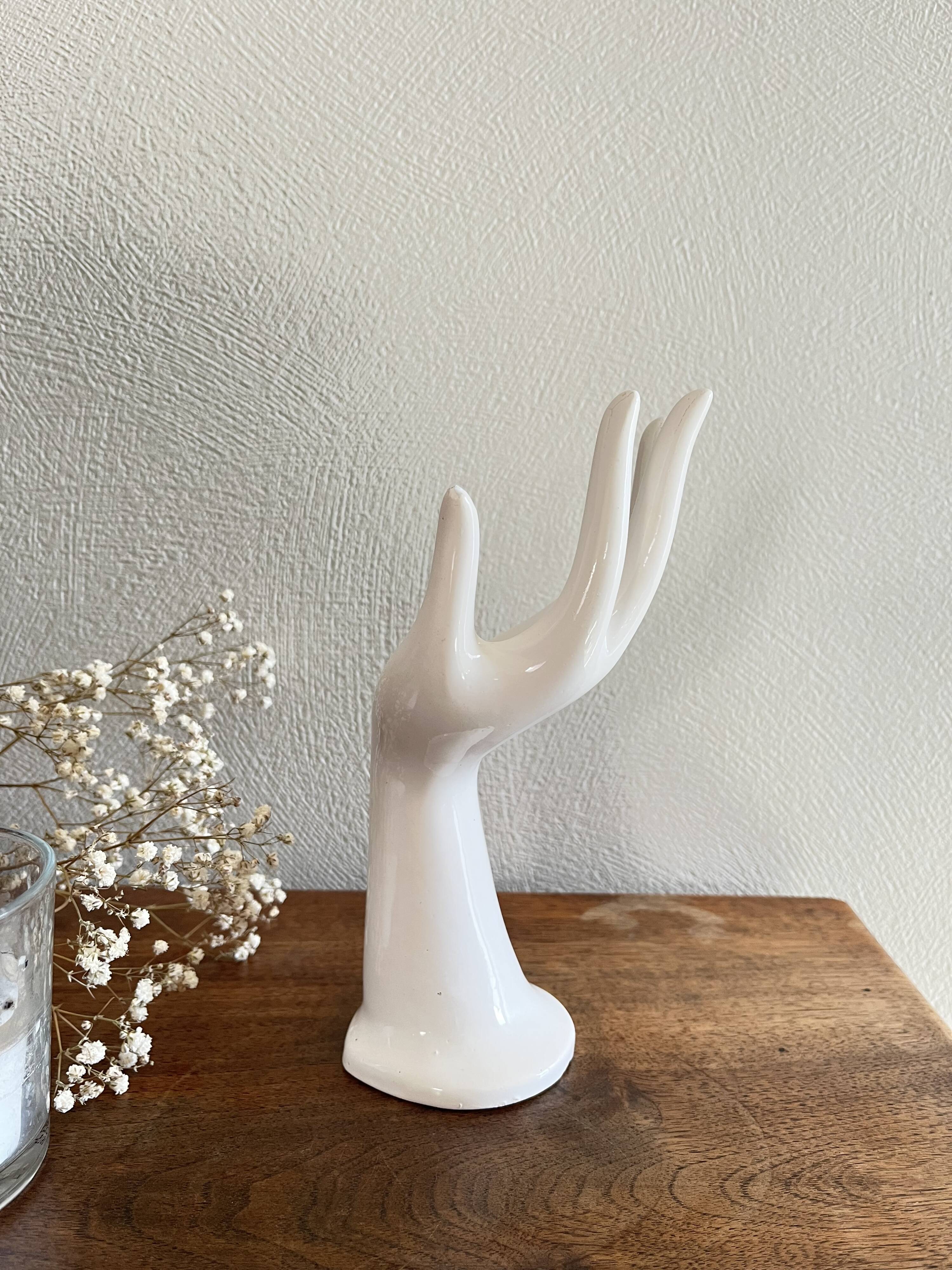 Hand ring vase vintage soliflore