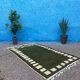 Tapis berbère tissé main artisanale authentique 1,5/2,5 m
