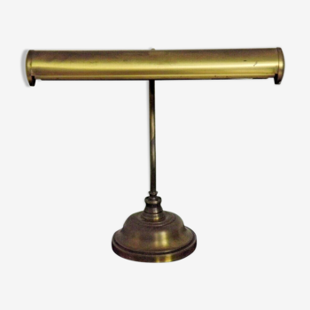 Lampe de table base ronde lumière mobile 3323, Français vintage classic style bankers