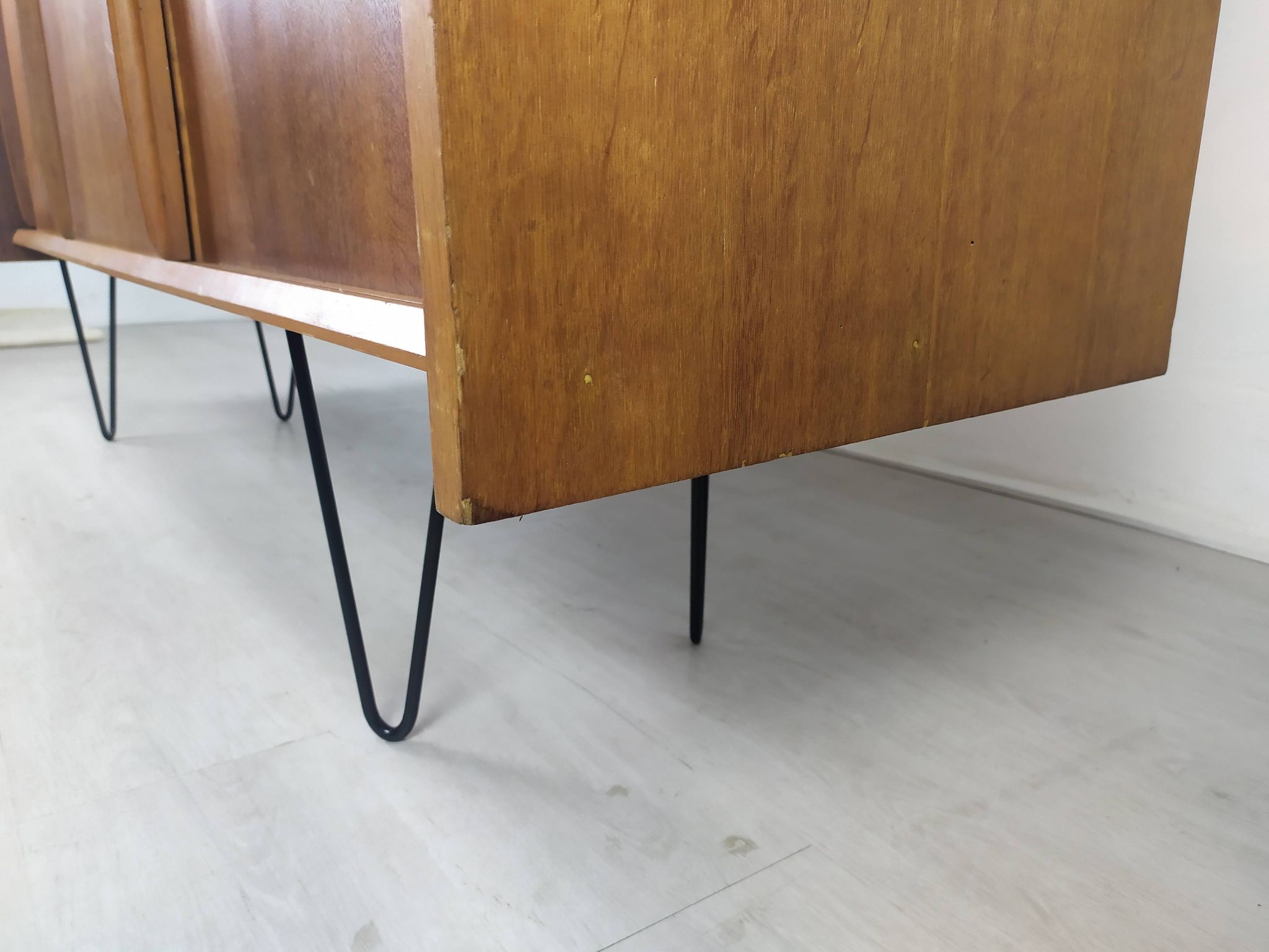 Enfilade vintage portes coulissantes
