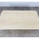 Travertine rectangle coffee table