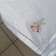 Embroidered tablecloth and open fruit decoration - 12 assorted towels