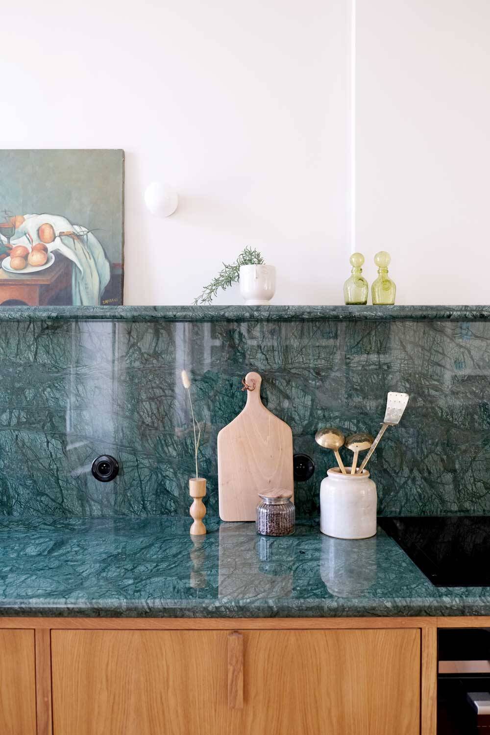 Candle holder - oak soliflore IRIS