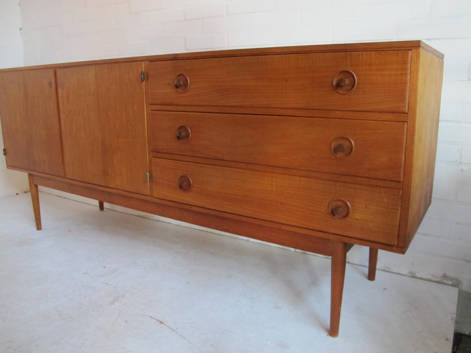 Enfilade vintage teak with inner shelf Denmark