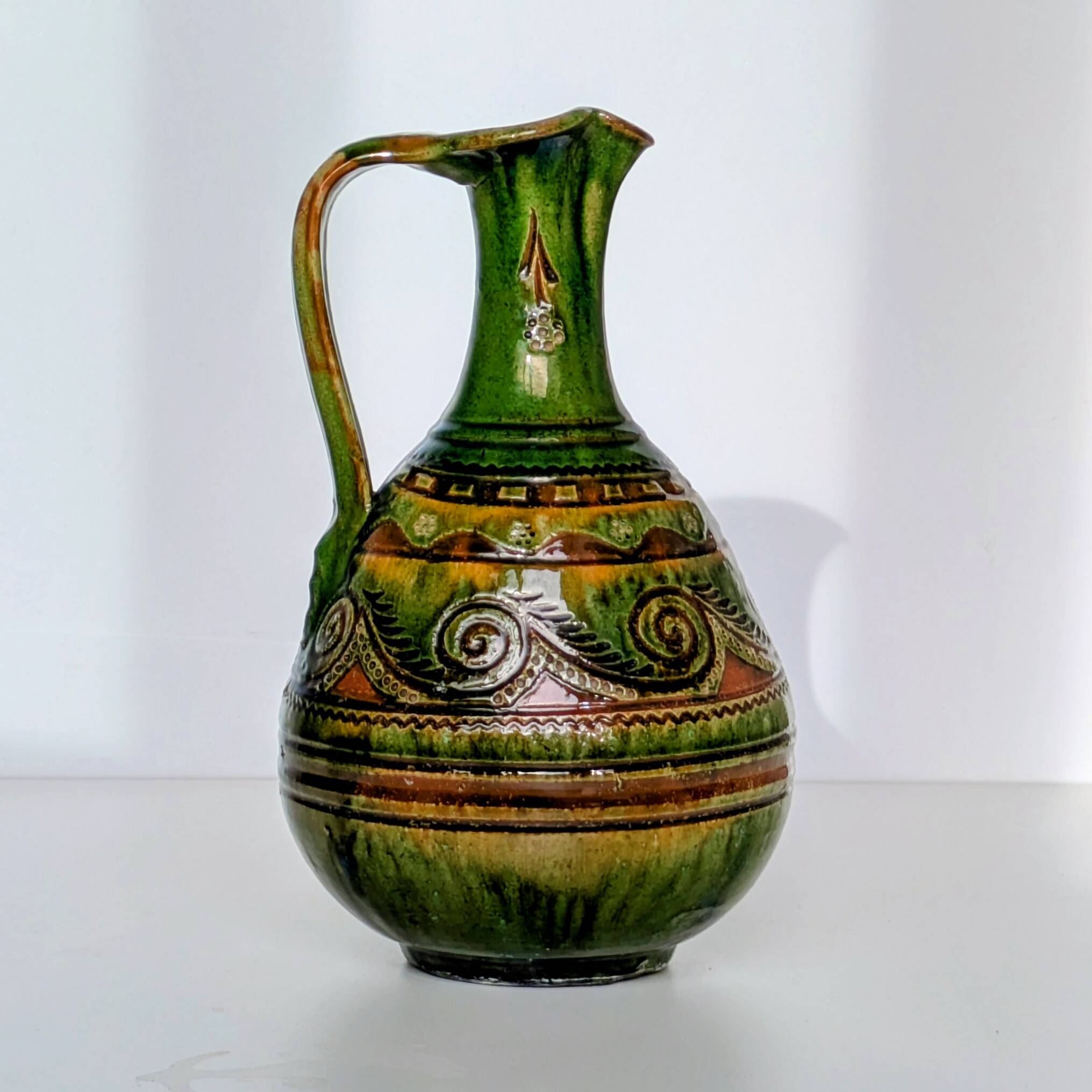 Large jug / Terracotta pitcher signed - Alfar TITO - UBEDA