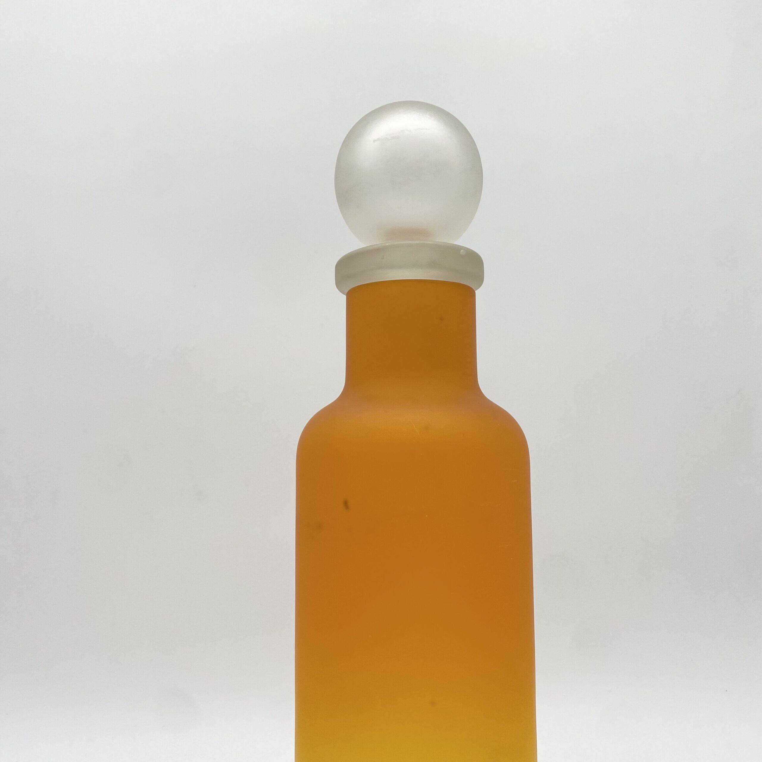 XXL Bottle "Ultra Orange" Murano glass, 1960s