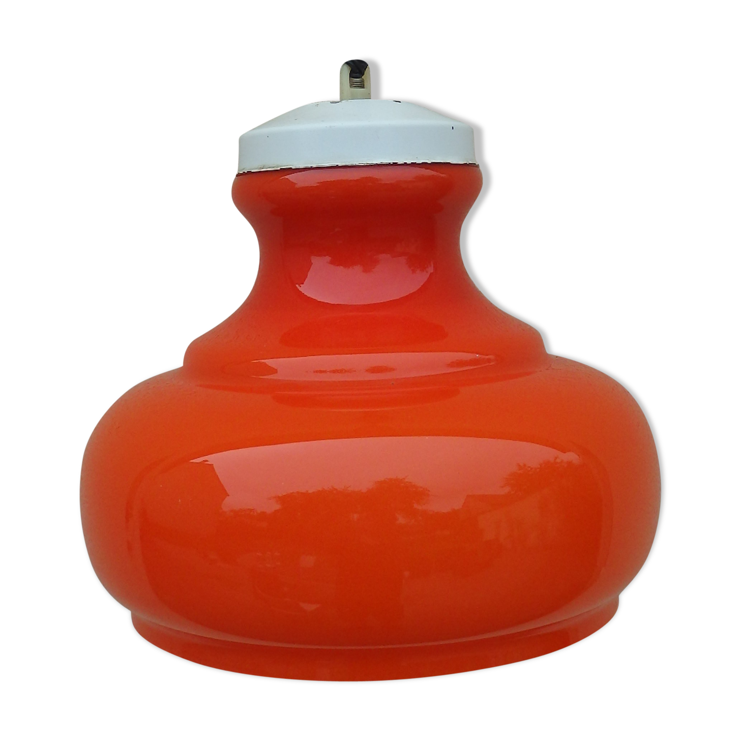 Vintage suspension 70s orange