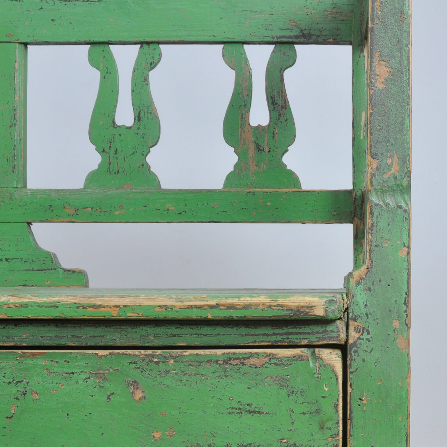 Antique box bench, 1920's