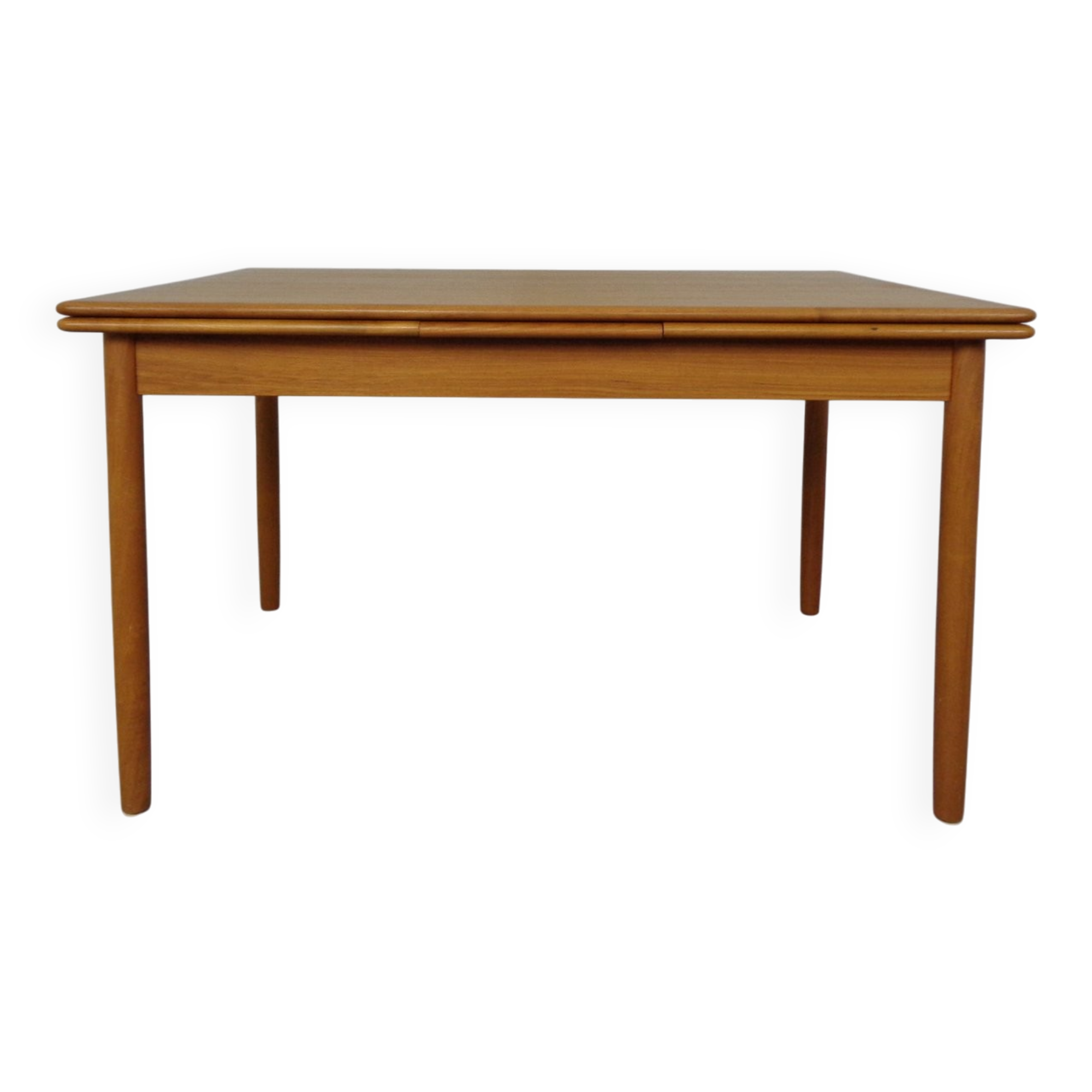 Large Danish Teak Extendable Dining Table, 1960s