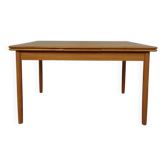 Large Danish Teak Extendable Dining Table, 1960s