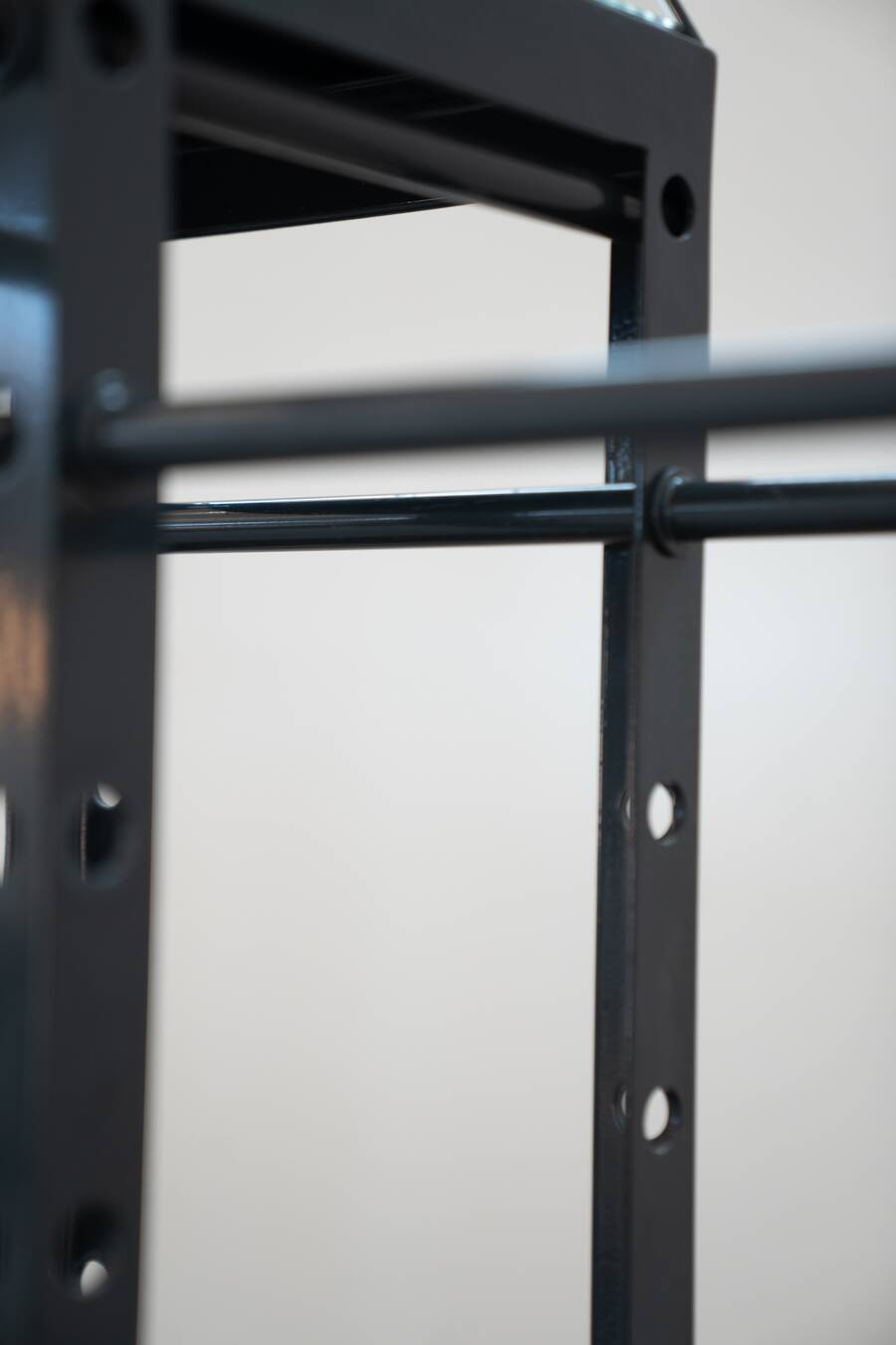 Wooden and brass coat rack, set of 4, 1970s