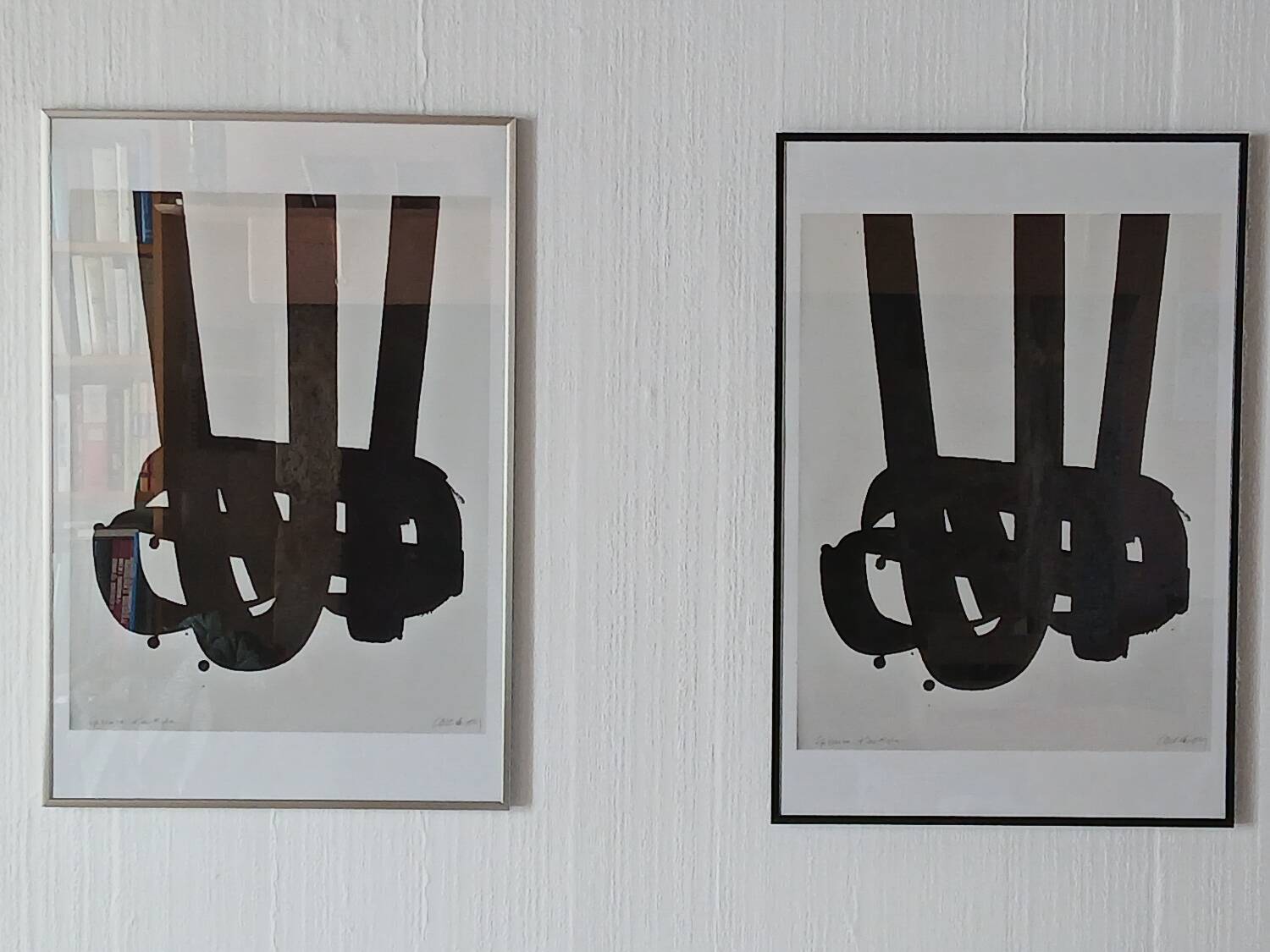 Pierre soulages after serigraph no. 29