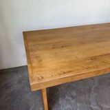 Table, mobilier de montagne en hêtre, 1950