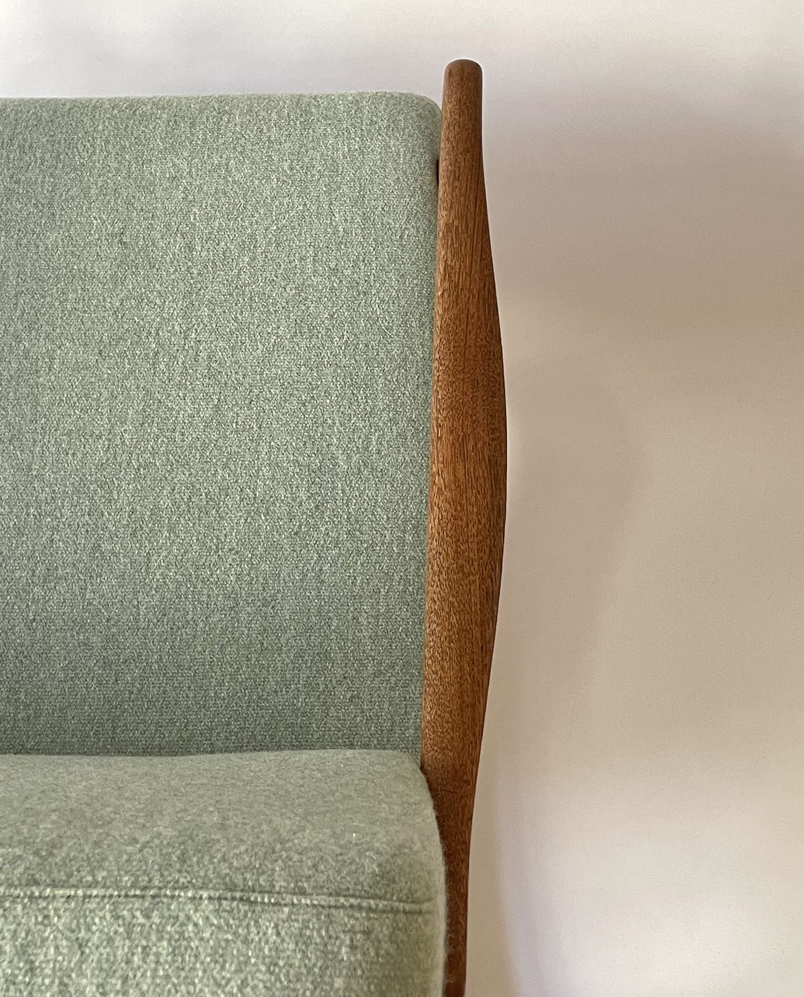 Rocking-chair en teck par Ole Wanscher Danemark Années 1960