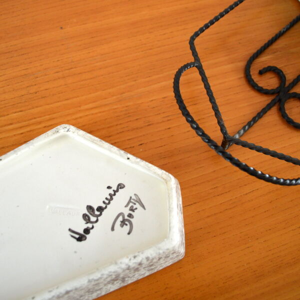 Borty 1950-1960 vintage ceramic tray