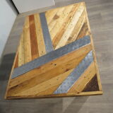 Rustic alu fir coffee table