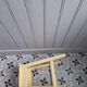 Yellow butter stool