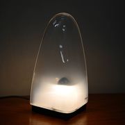 Carlo Nason table or bedside lamp with Murano Glass for Mazzega, Italy 1970's