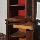 Walnut Renaisance corner buffet