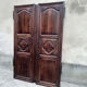 Portes de placard en noyer