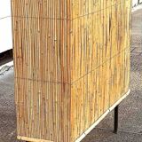 1950s wicker bar, height 108.5 cm