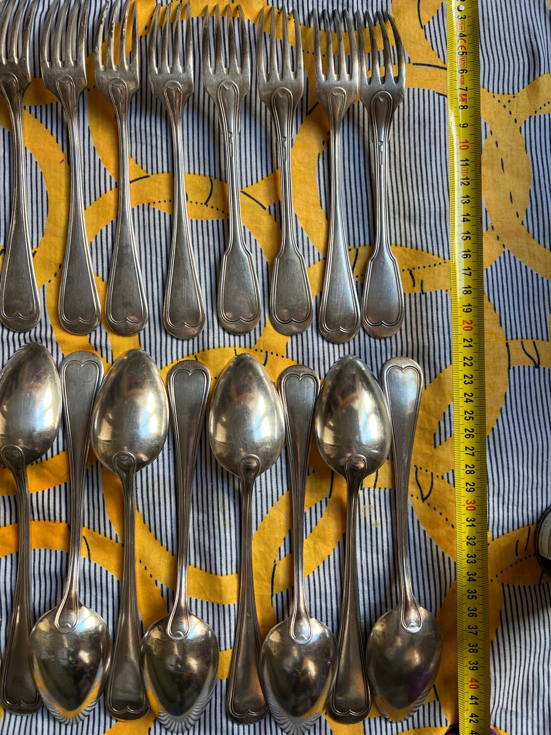 Silver - 12-piece fillet cutlery set