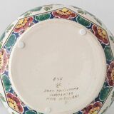 Vase hollandais Delft double gourde, monumental polychrome peint à la main, années 1950